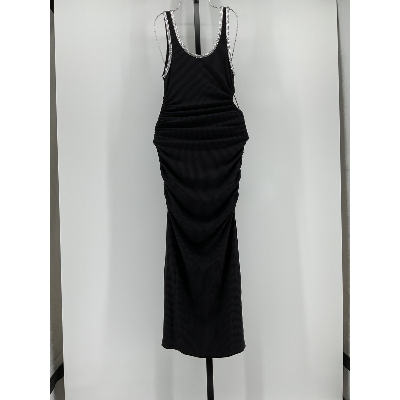 Simkhai 'Darian' Black Tencel Lyocell Dress Size XS