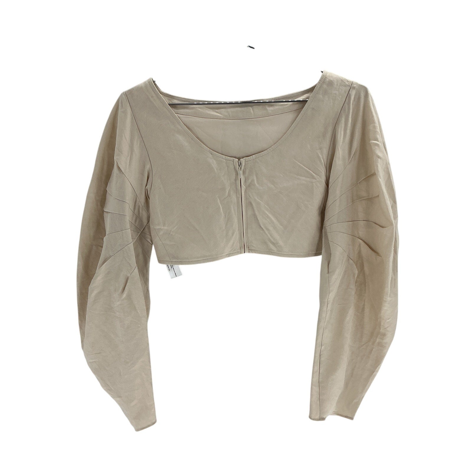 Cult Gaia 'Brenna' Beige Linen Top Size XS