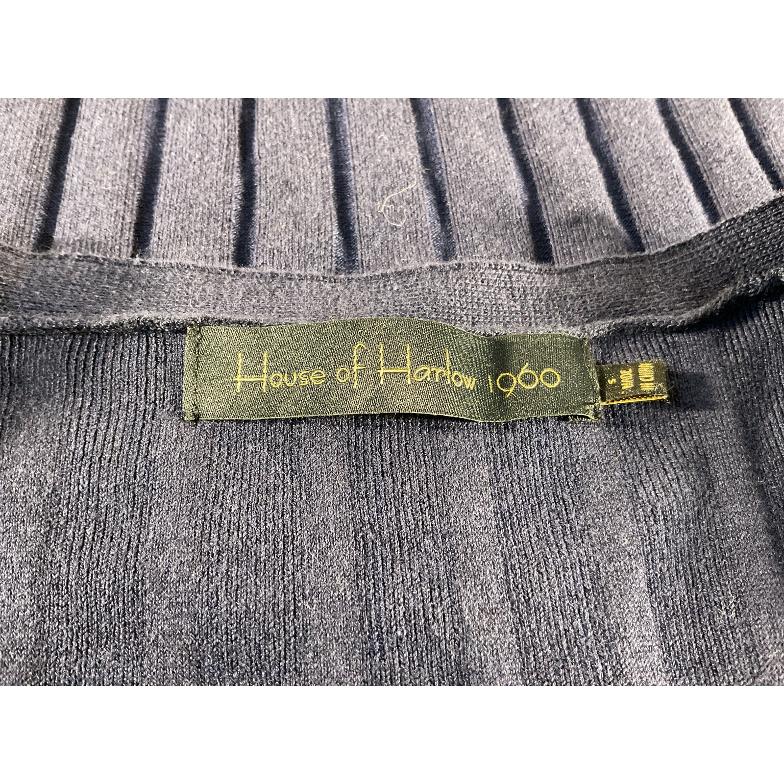 House Of Harlow 1960 x Revolve 'Tacy' Blue O Ring Cardigan Size S