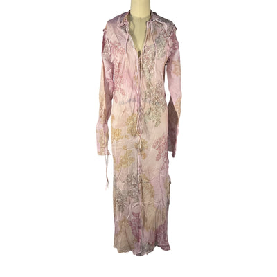 Acne Studios Sheer Pink Daftan Dress Size 40 EU / 8 US