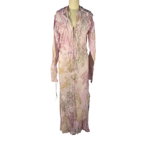 Acne Studios Sheer Pink Daftan Dress Size 40 EU / 8 US