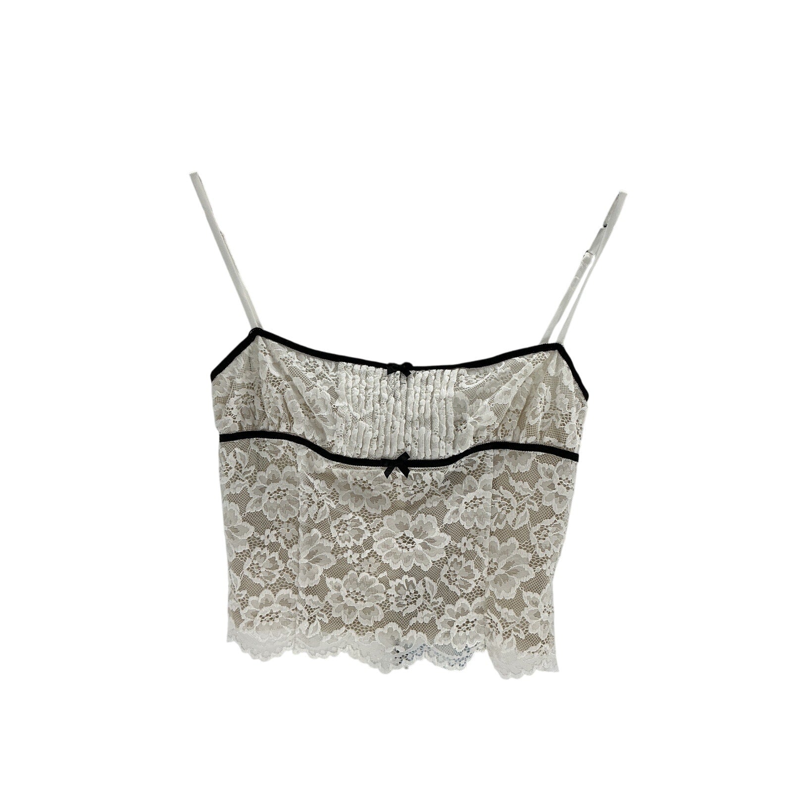 Majorelle 'Leila' White Nylon Top Size XXS