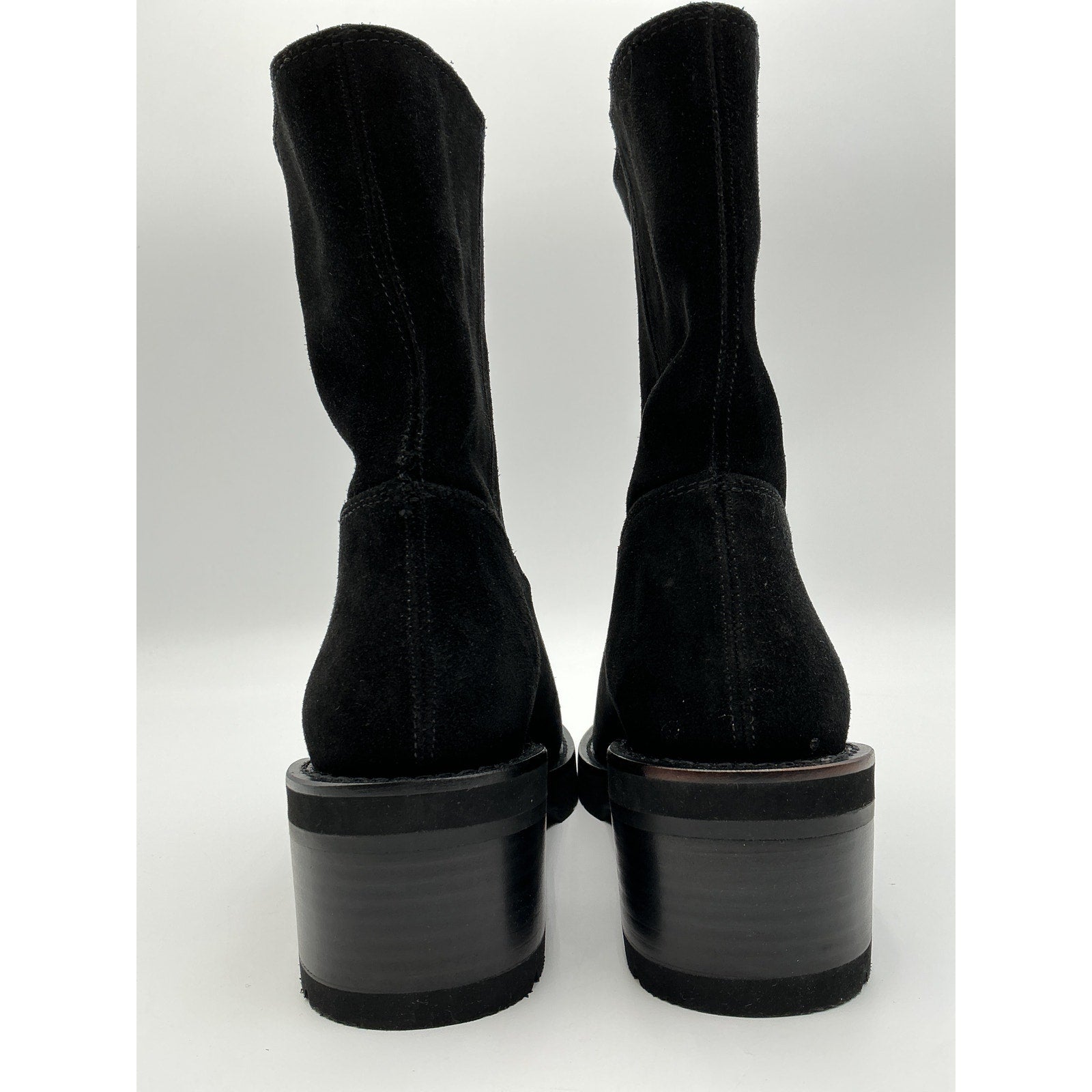 Stuart Weitzman 'Moto' Black Boots Size 6