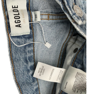 Agolde Classic Blue 90's Denim Jeans Size 23