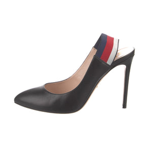 Gucci Sylvie Web Slingback Pumps Size 40 EU / US 10