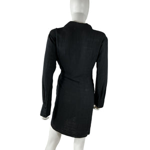 L Space Textured Black Daydream Tunic Size M