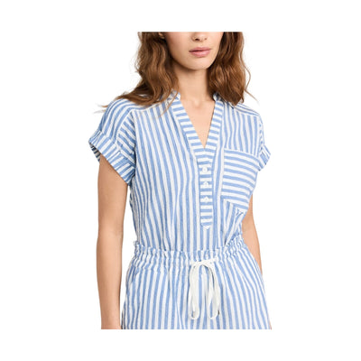 Veronica Beard Striped Multicolor Jean Almera Top Size XS