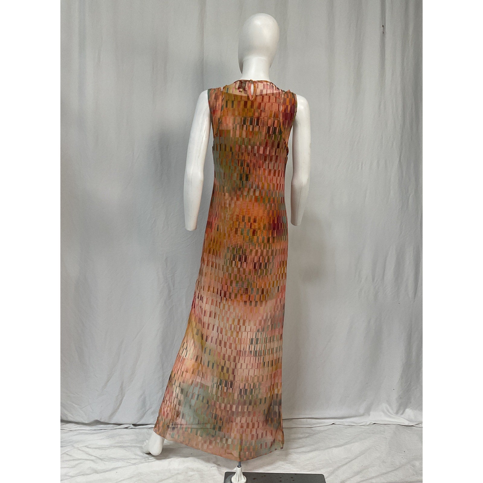 Misa Los Angeles 'Fernanda' Pink Polyester Dress Size L