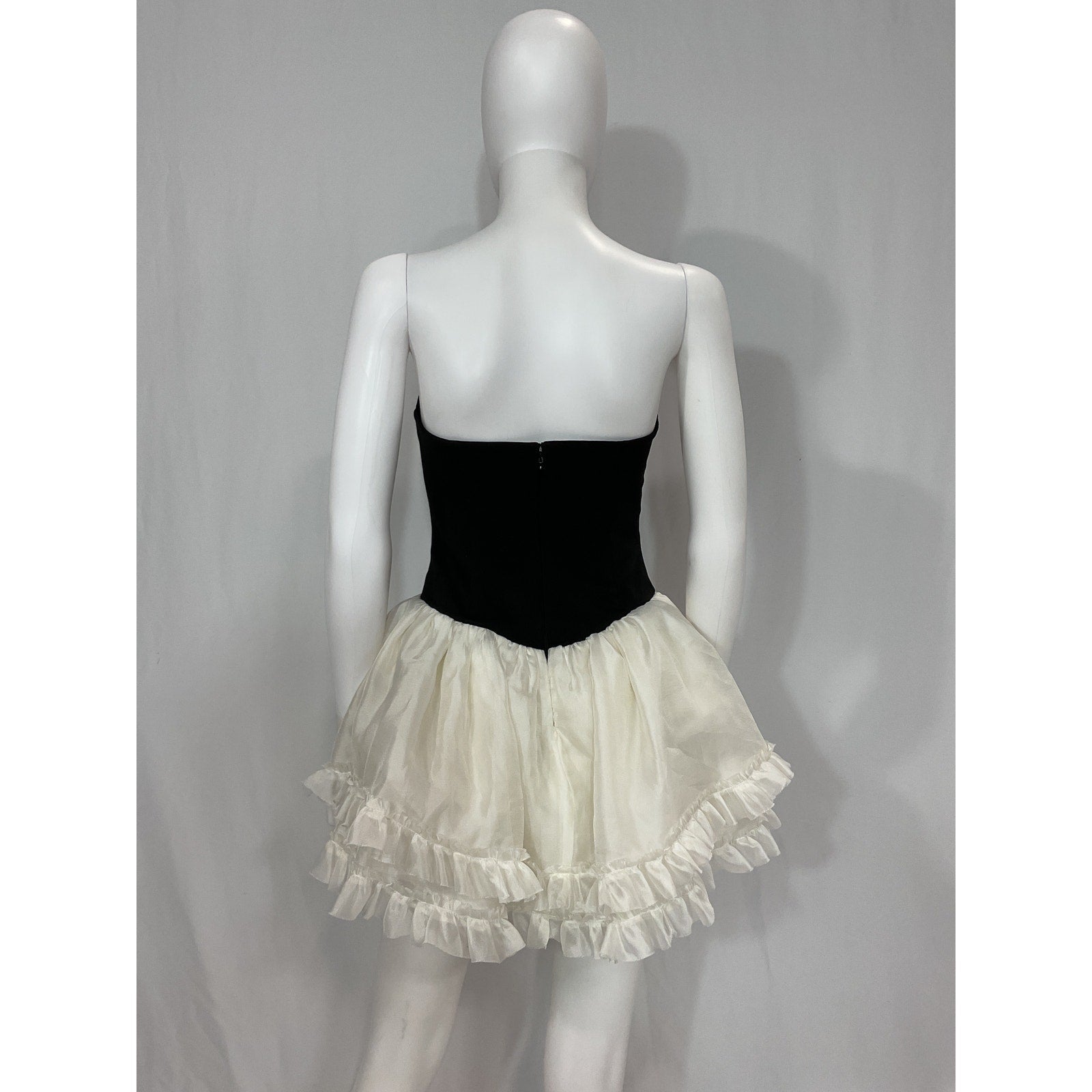 Majorelle 'Liv' Black Mini Crepe Dress Size S