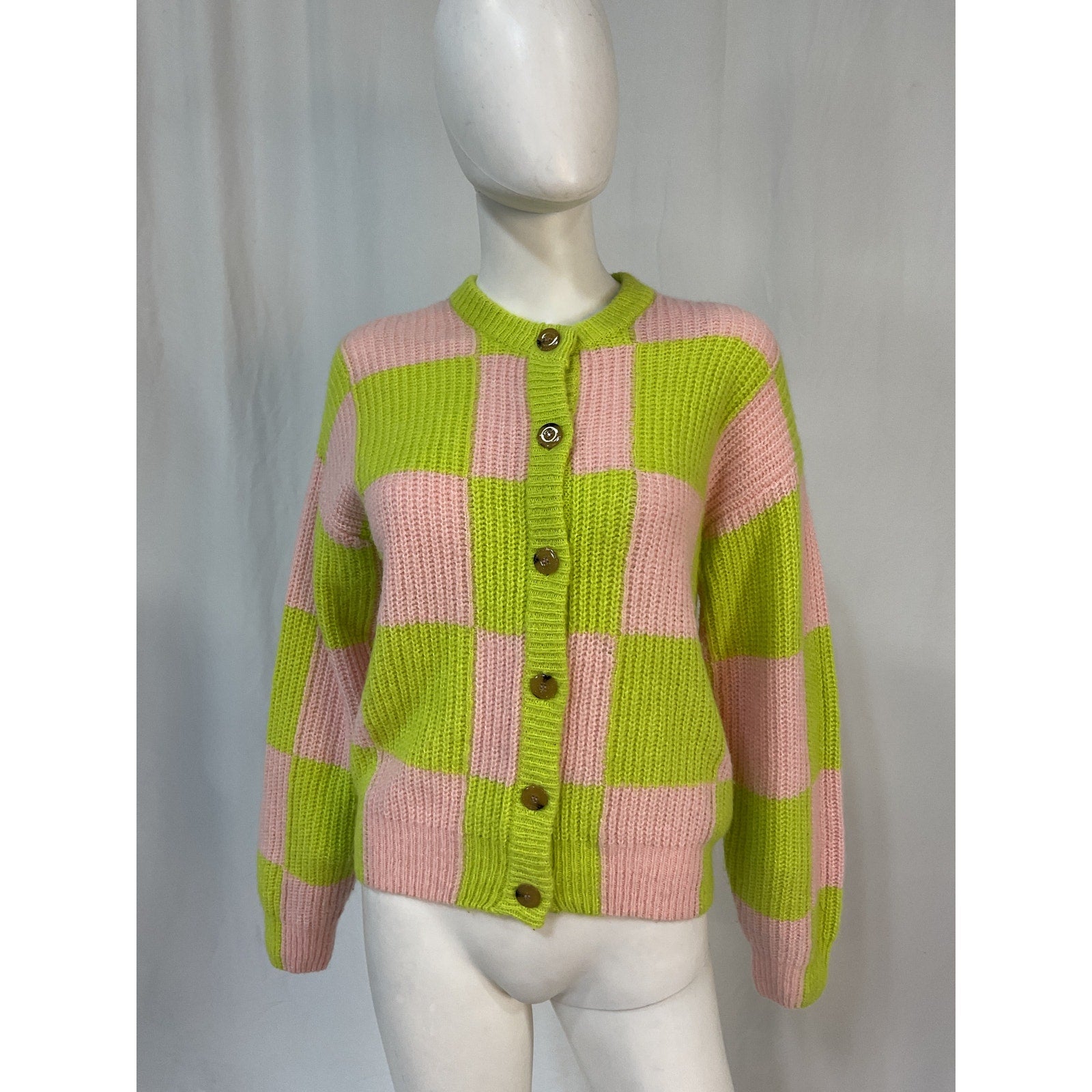 Stine Goya Harry Green Cardigan Size XS