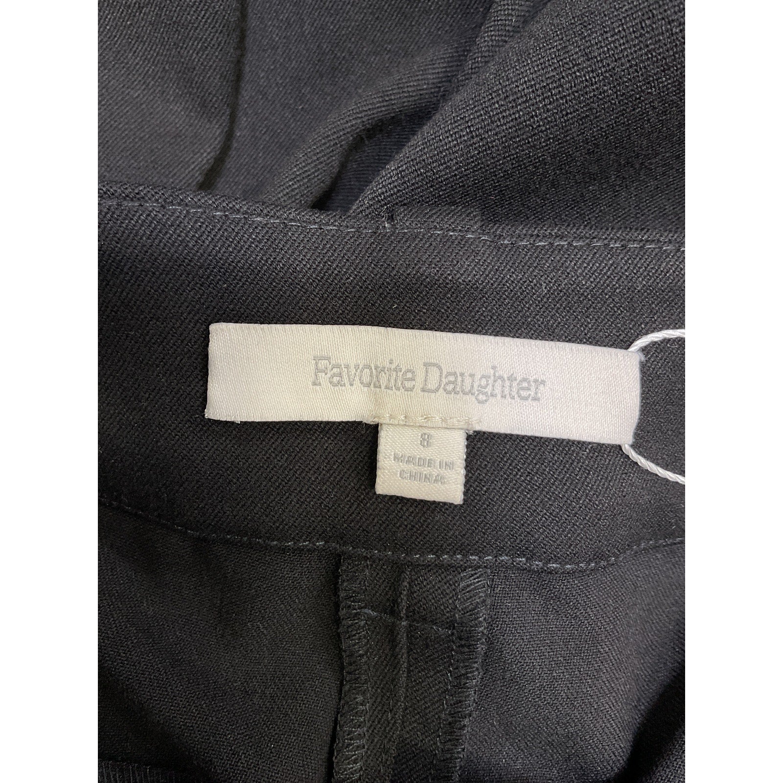 Favorite Daughter 'The Favorite' Black Polyester Pant Petite Size 8