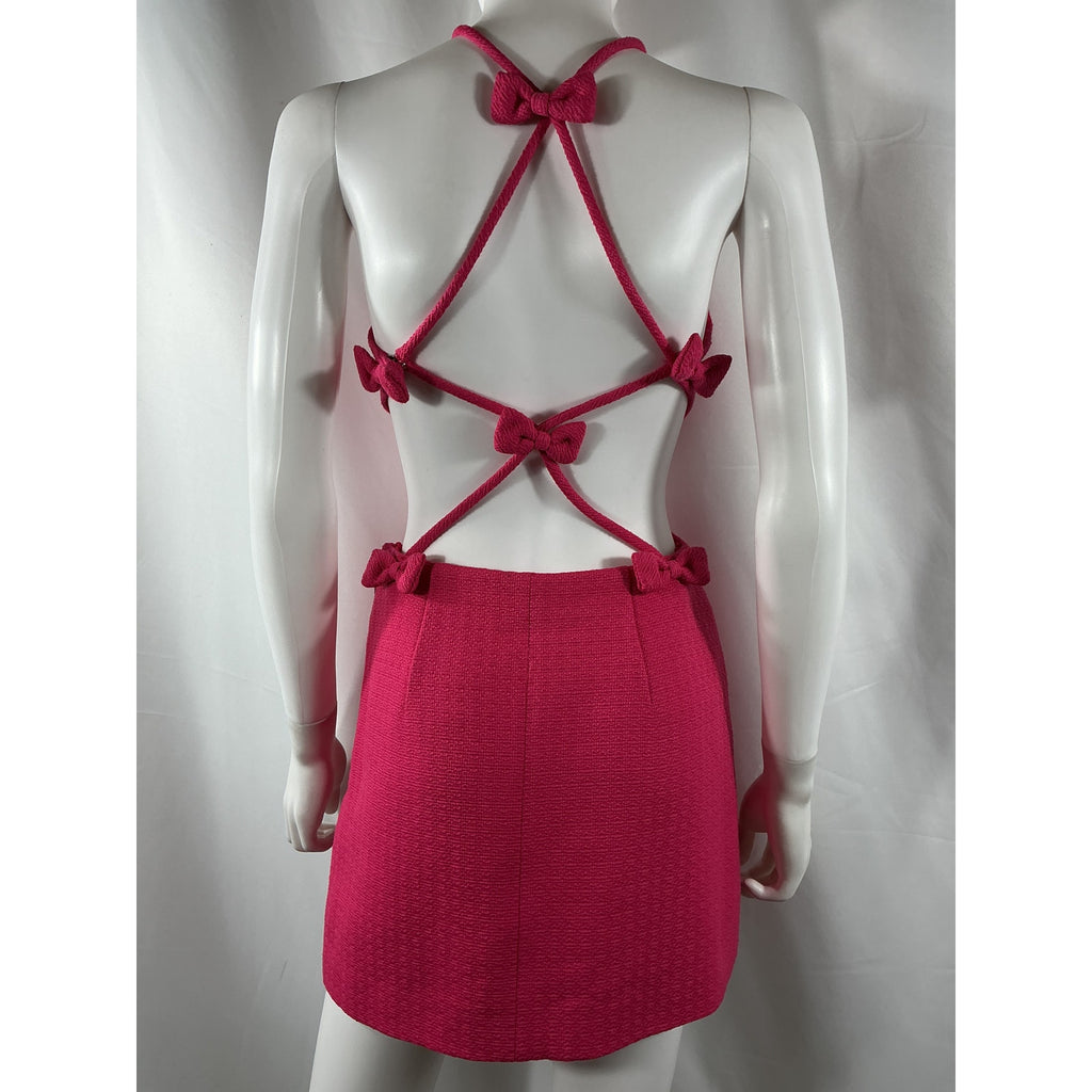 Alexis 'Chell' Pink Cotton Dress Size XS