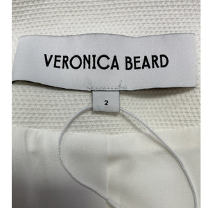 Veronica Beard White Isola Jacket Size 2 NWT