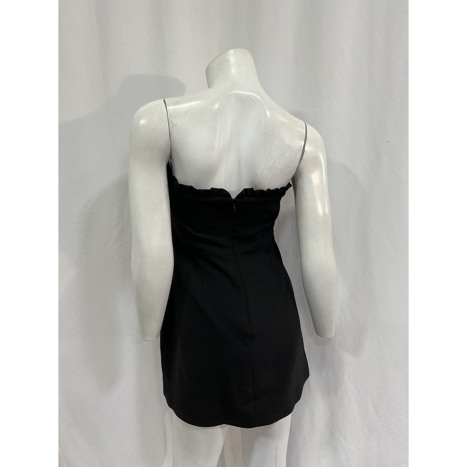 Majorelle 'Brooke' Black Polyester Mini Dress Size M