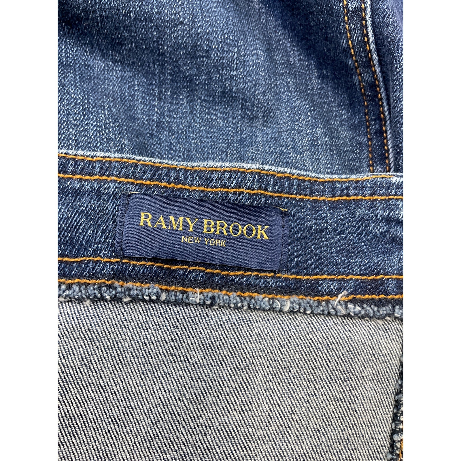 Ramy Brook 'Monica' Blue Cotton Denim Midi Dress Size 23
