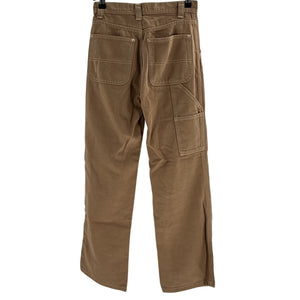Reformation Structured Soft Coffee Harrison Carpenter Pants Size 24