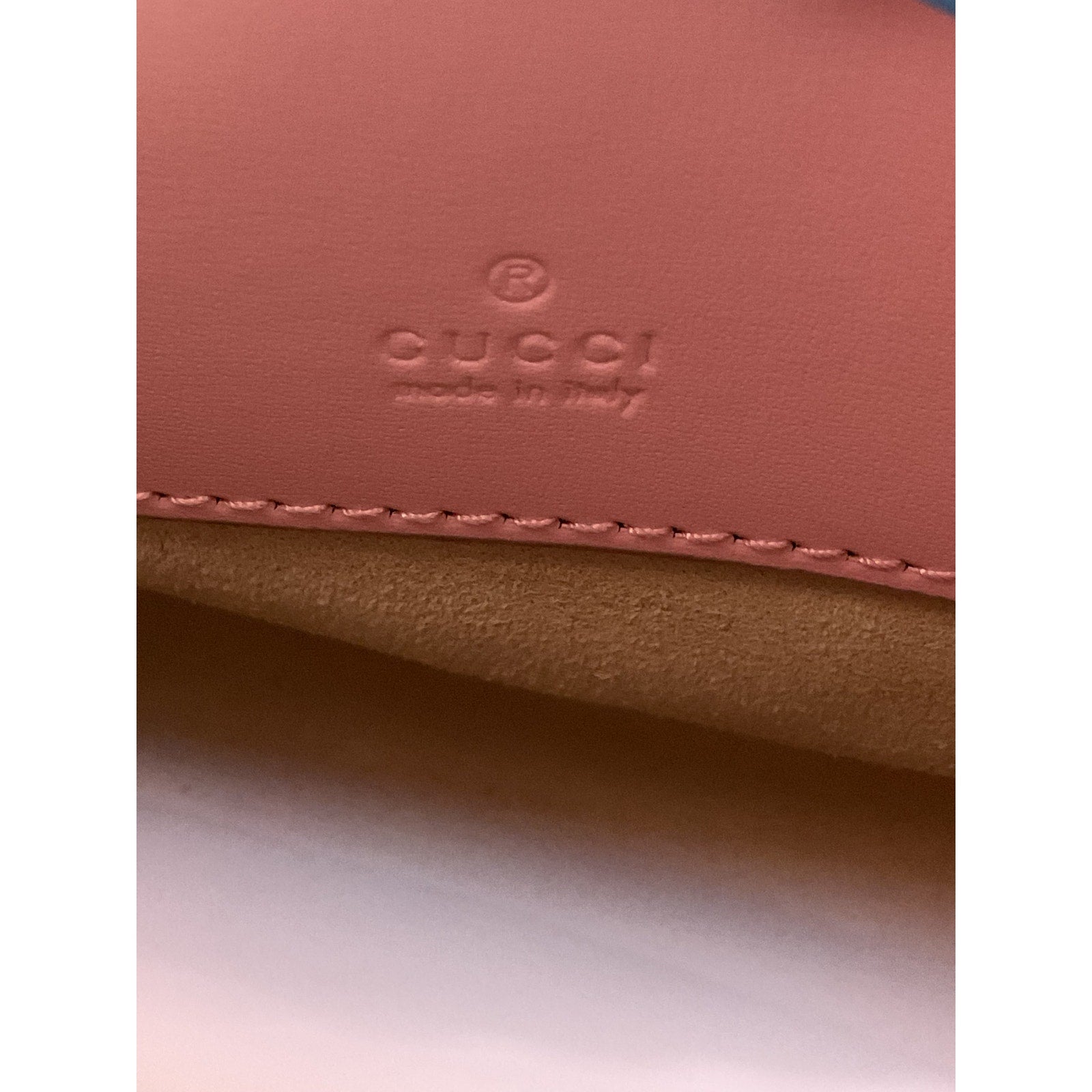 Gucci 'Jackie 1961' Pink Leather Mini Shoulder Bag