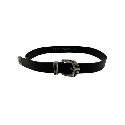 Iro Embellished Black Andily Belt Size 80