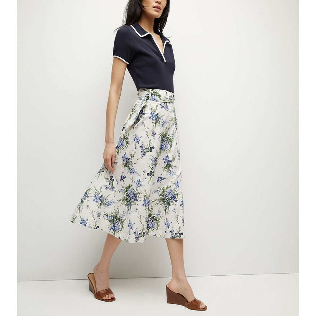 Veronica Beard 'Arwen' White Cotton Skirt Size 2