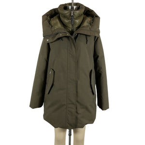 Mackage Hooded Army Kinslee Coat Size S