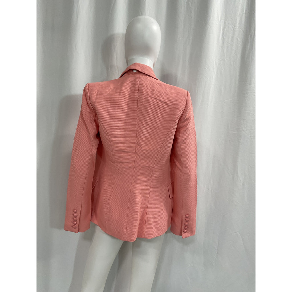 L'Agence 'Kenzie' Pink Double Breasted Blazer Size 2