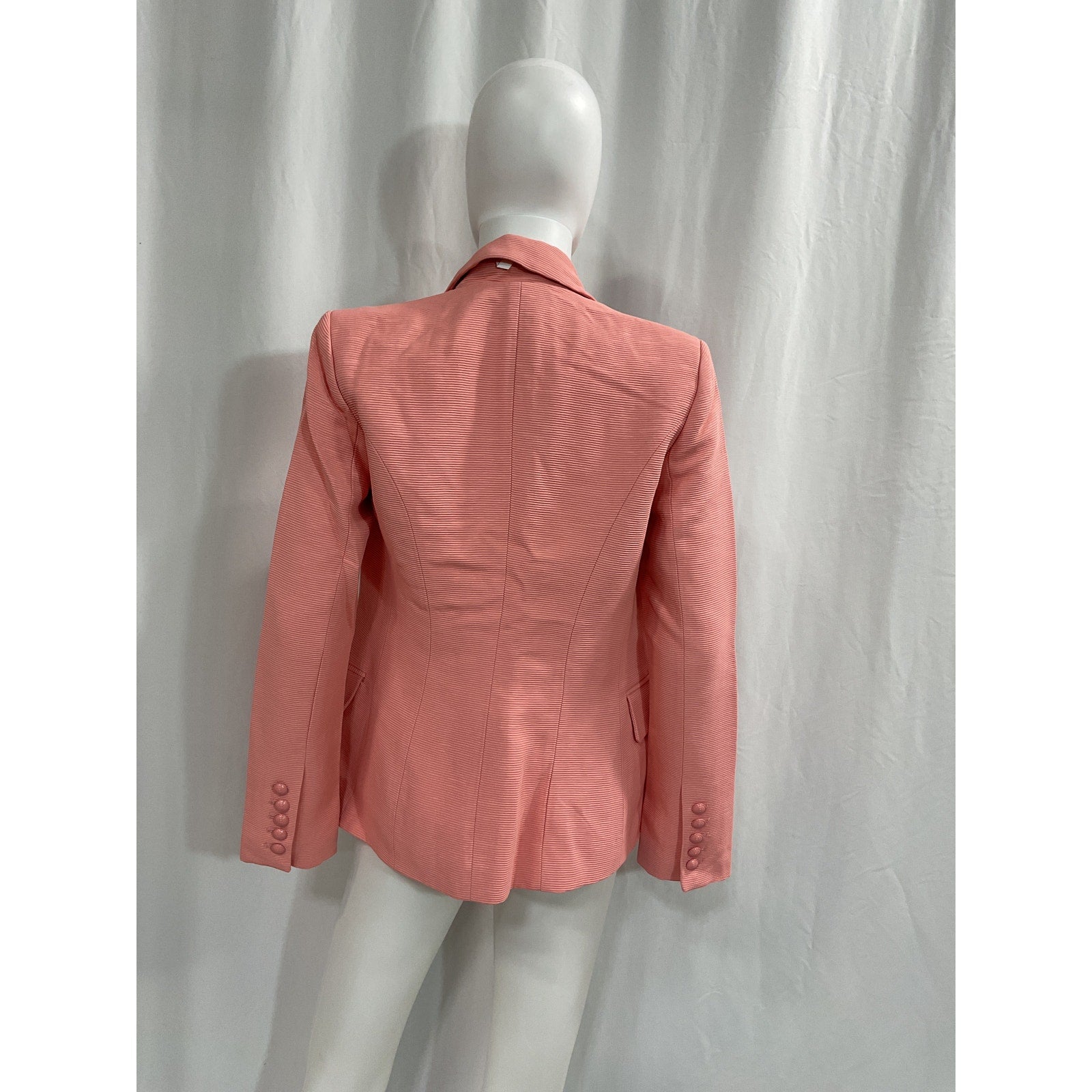 L'Agence 'Kenzie' Pink Double Breasted Blazer Size 2