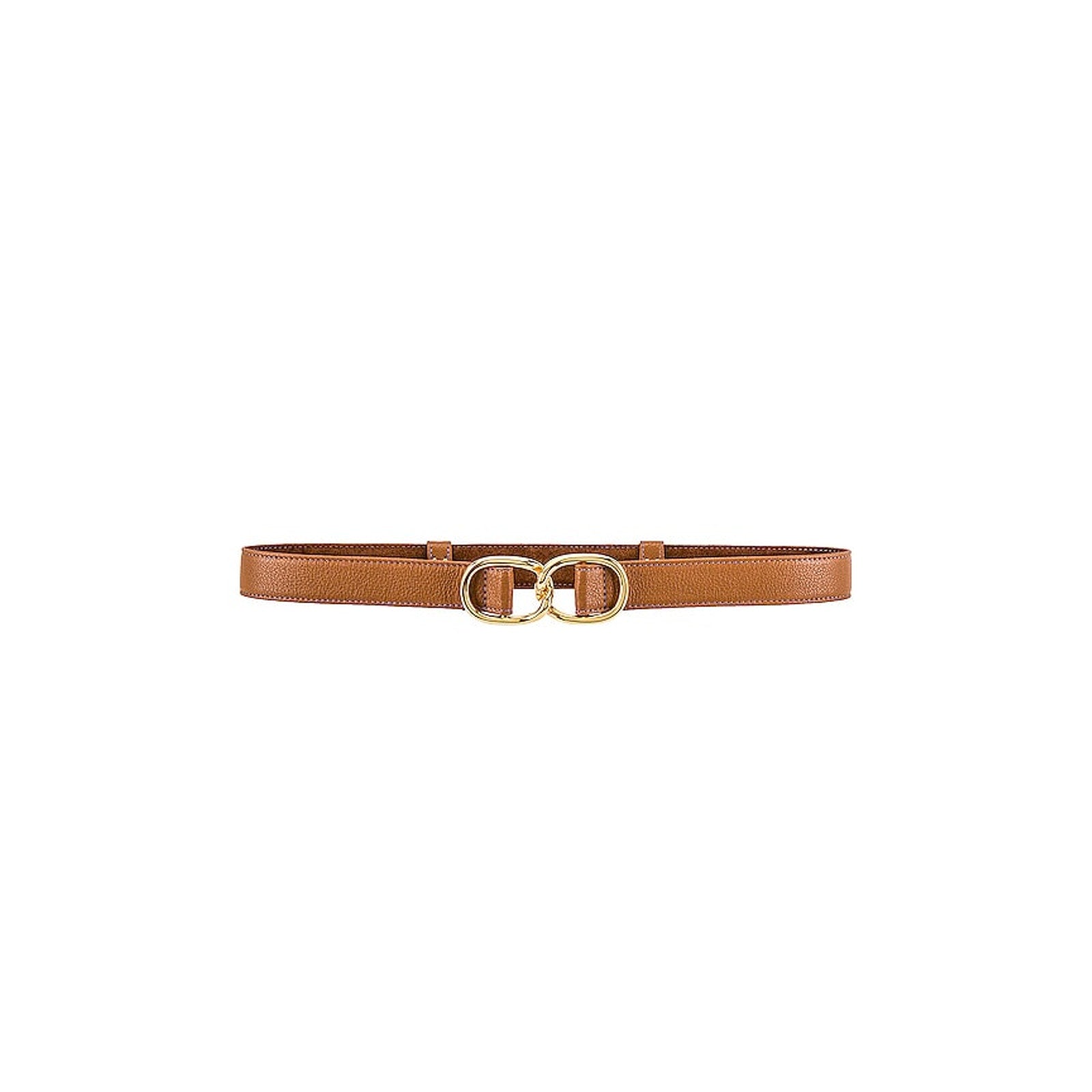 B-Low The Belt Maeve Brown Leather Mini Belt Size OS