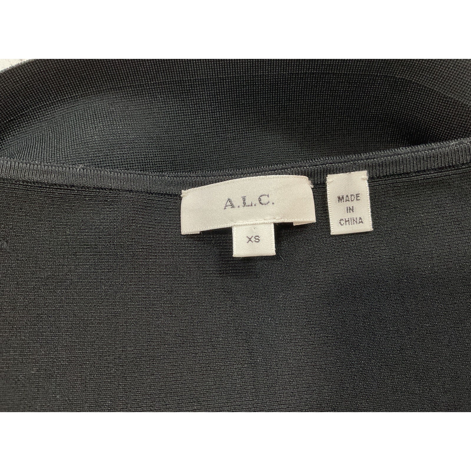 A.L.C. 'Dean' Black Top / Blouse Size XS