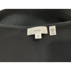 A.L.C. 'Dean' Black Top / Blouse Size XS