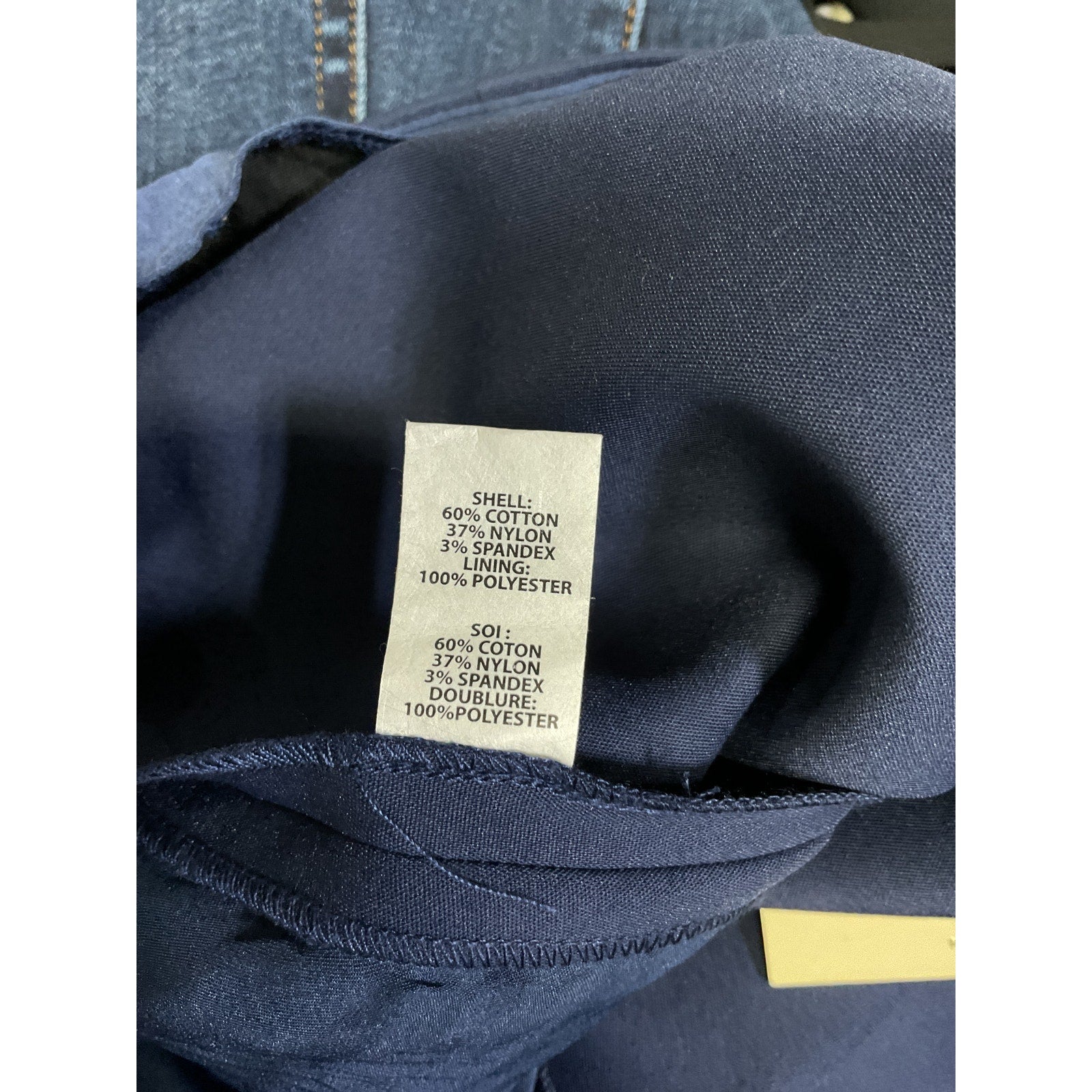 Ramy Brook 'Drew' Navy Cotton Mini Short Size 10 - NWT