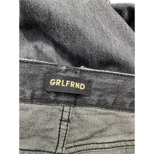 Grlfrnd Utility Black Lex Cargo Denim Jeans Size 28