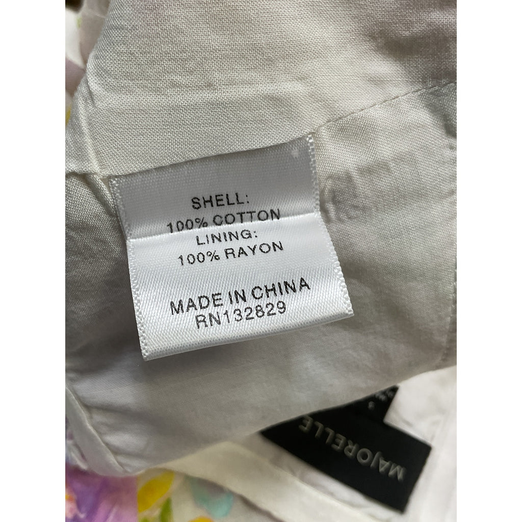 Majorelle 'Marcelle' White Crop Top Size S