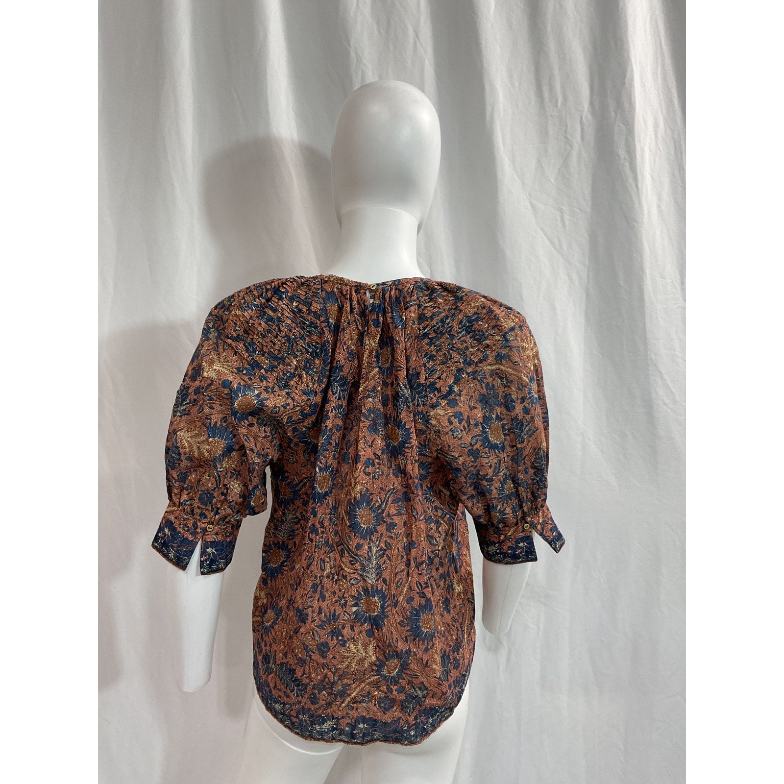 Ulla Johnson 'Agnes' Brown Top Size 4