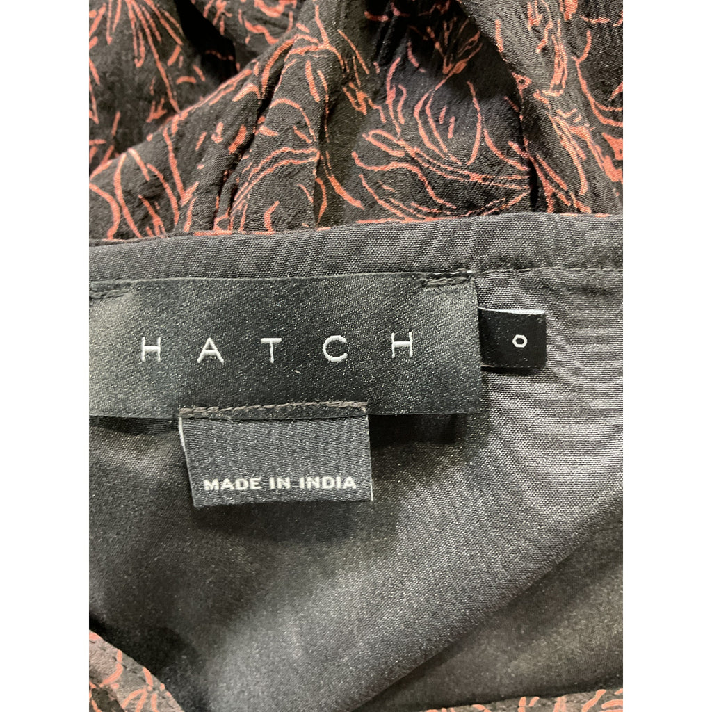 Hatch 'The Victoria' Black Long Sleeve Maternity Dress Size 0