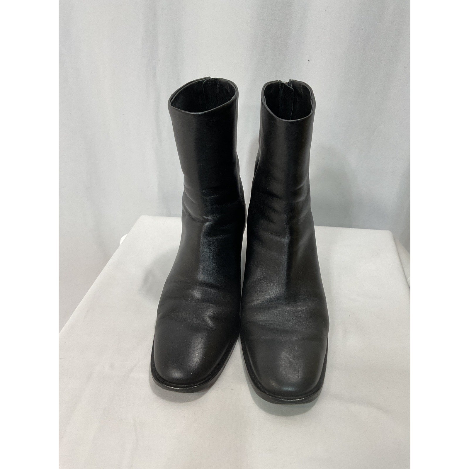 A.Emery 'Soma' Black 60Mm Leather Ankle Boot Size 6
