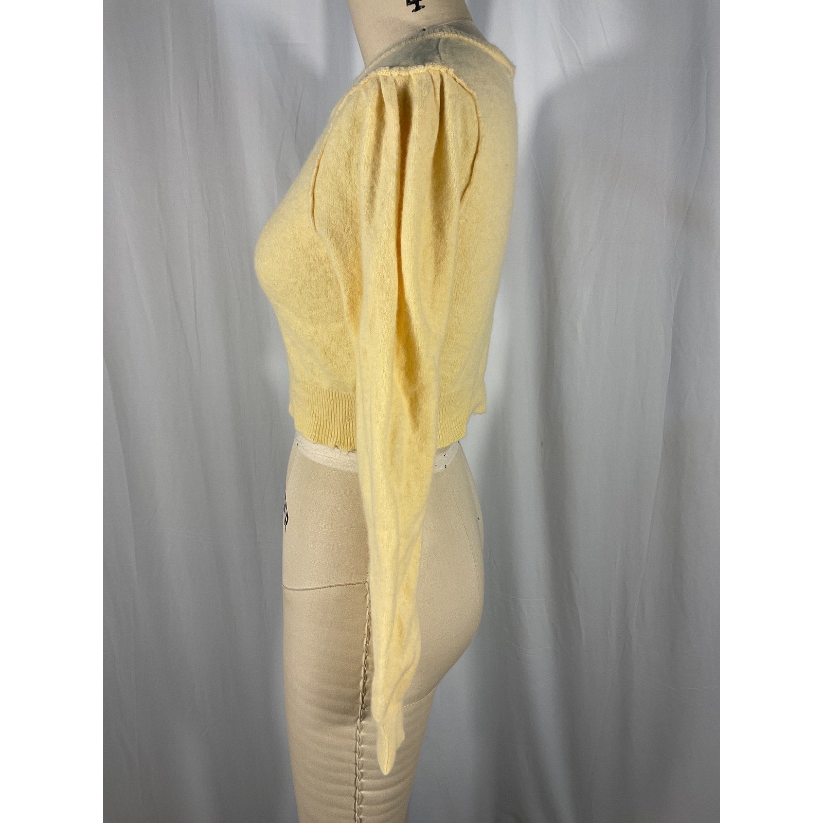 Loveshackfancy 'Carleen' Yellow Mini Dress Size 4