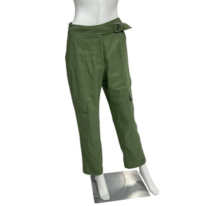 Simkhai Sleek Green Carolina Utility Pants Size 4