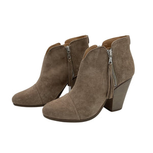 Rag & Bone Suede Taupe Margot Booties Size EU 40 / US 10