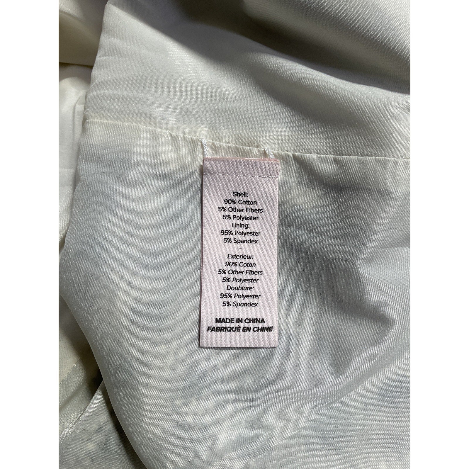 Cinq A Sept 'Laverne' Blue Cotton Short Size 4