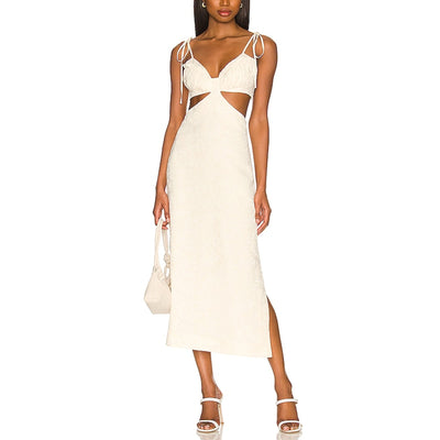 Lpa Floral Cream Robin Midi Dress Size S