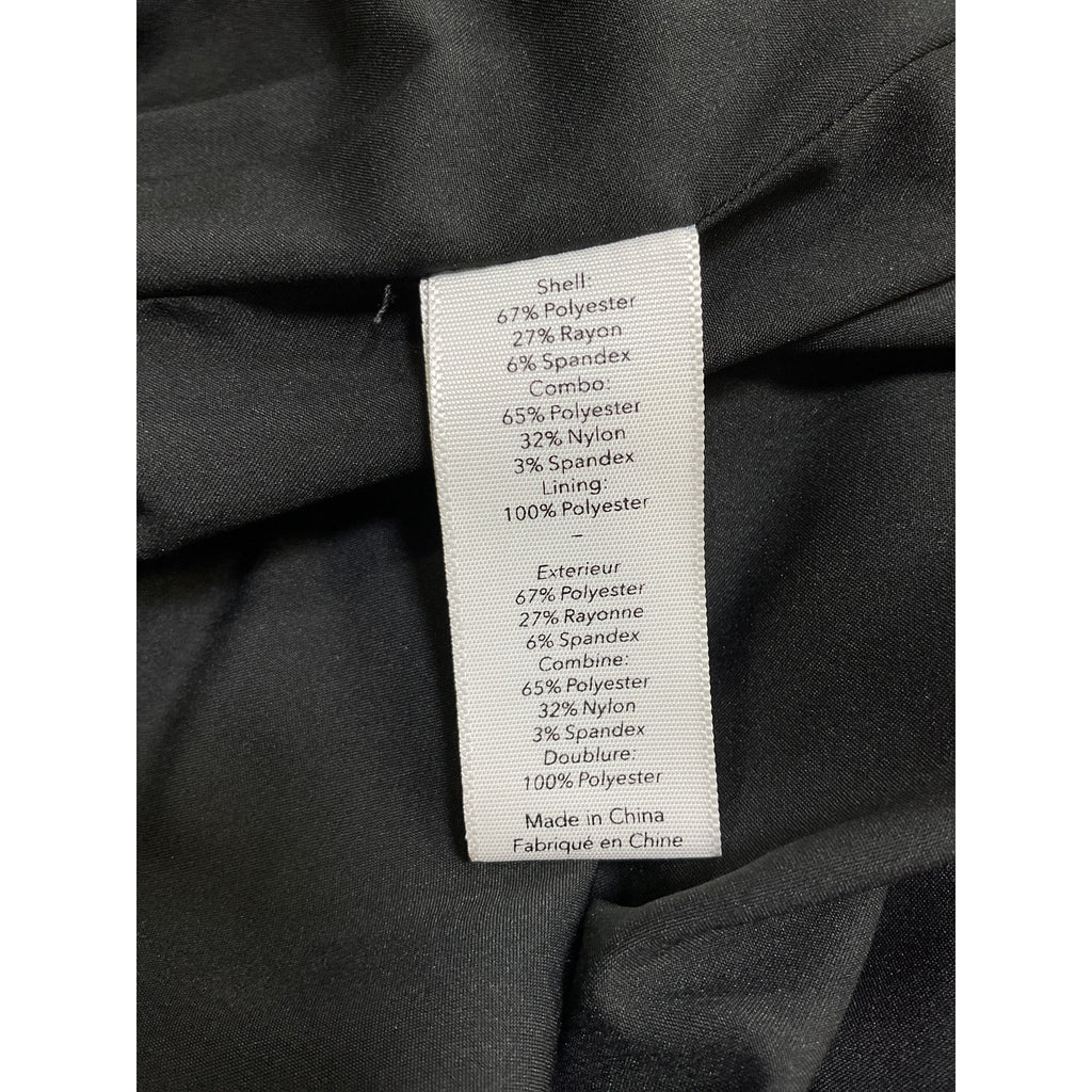 Likely 'Natasha' Black Polyester Gown Size 10