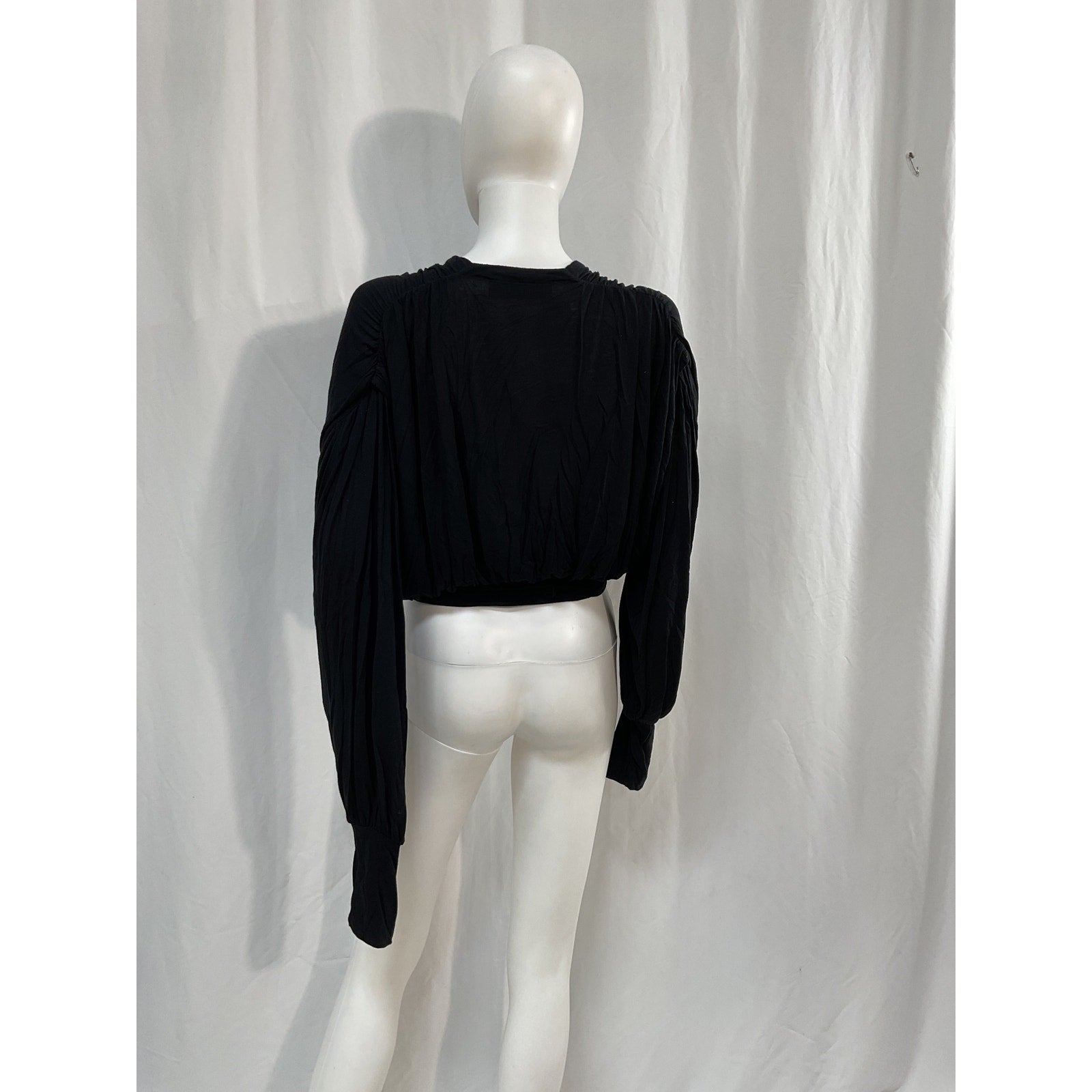 Iro 'Barba' Black Blouse Size S