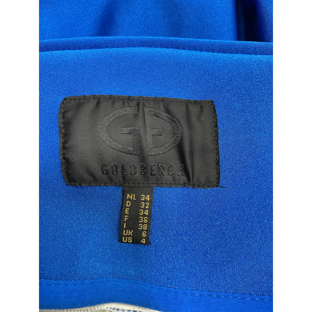 Goldbergh 'Sandy' Blue Nylon Softshell Ski Pants Size 4