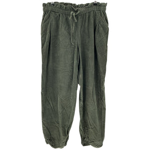 Hatch Corduroy Green Jude Cord Pants Size 3