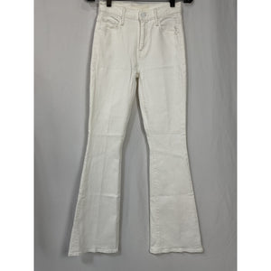 Neiman Marcus 'The Weekender' White Cotton Jean