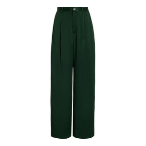 Lapointe Satin Green Wide Leg Pants Size 0 US