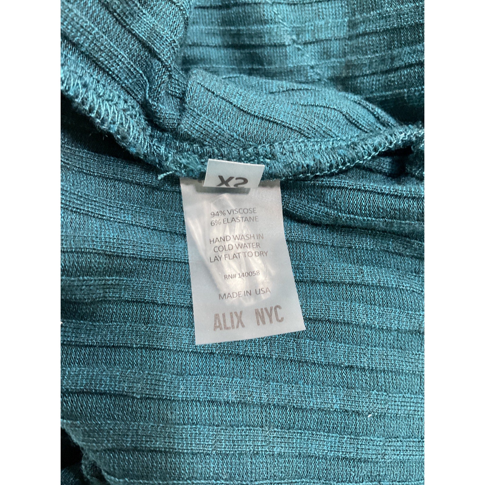 Alix Nyc 'Inez' Green Top Size XS