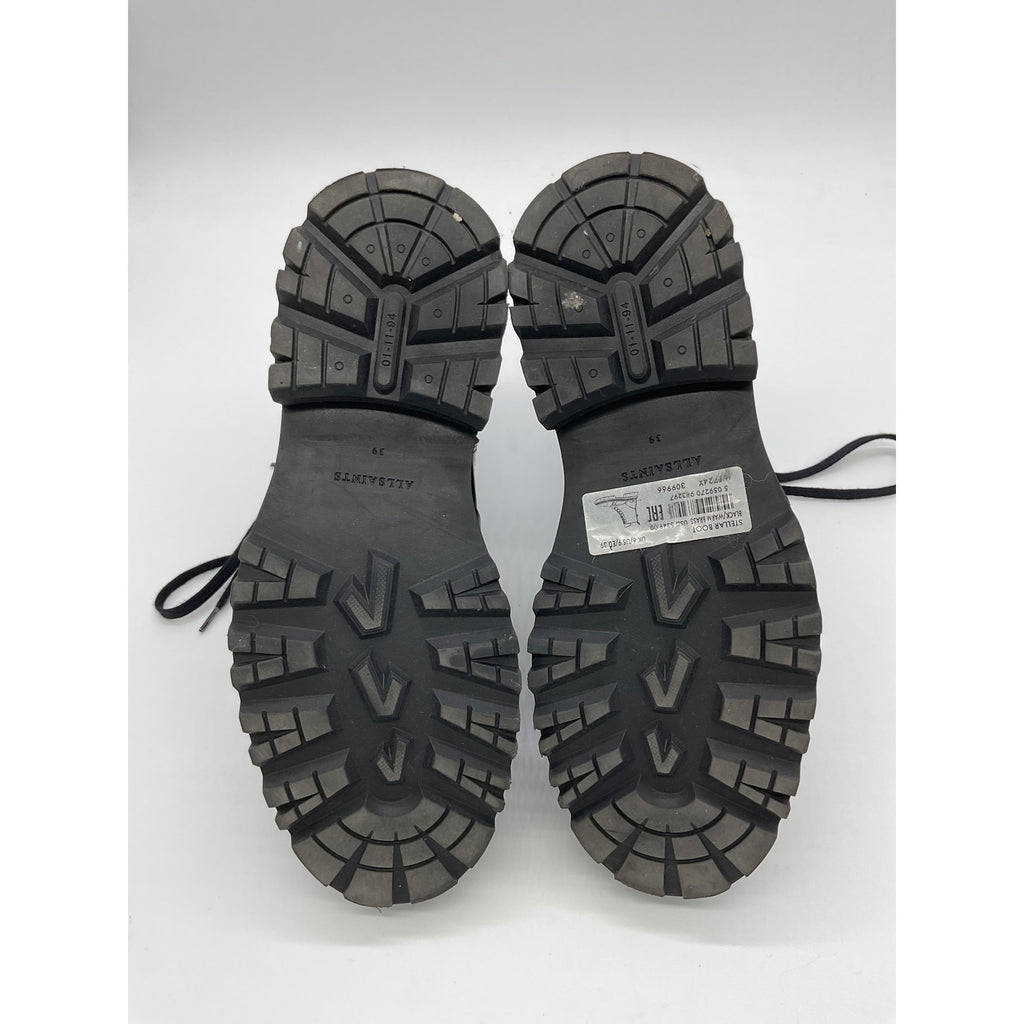 Allsaints 'Stellar' Black Leather Bootie Size 9