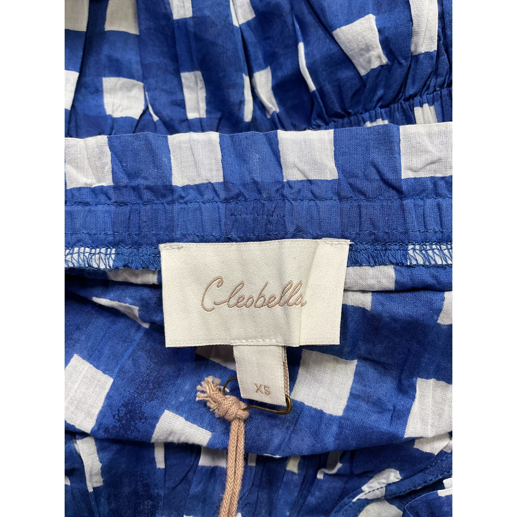 Cleobella 'Annalise' Blue Cotton Blend Top Size XS - NWT