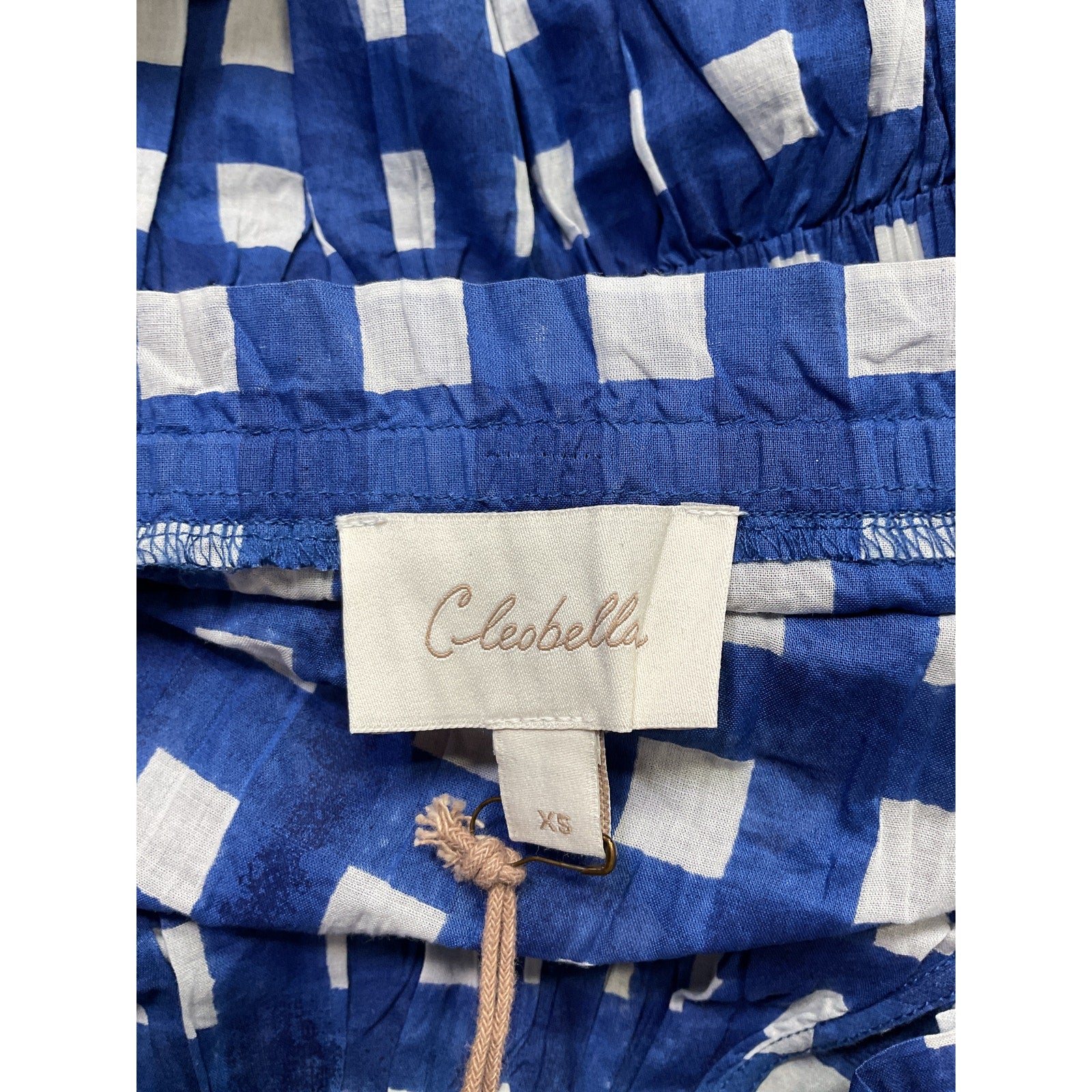 Cleobella 'Annalise' Blue Cotton Blend Top Size XS - NWT